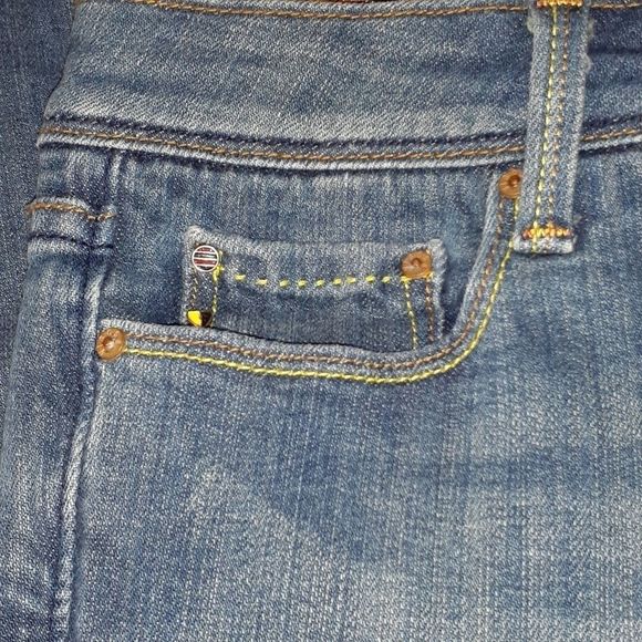 Vigoss Milan Flap Pocket Bootcut Jeans Satin Waist - Picture 2 of 9